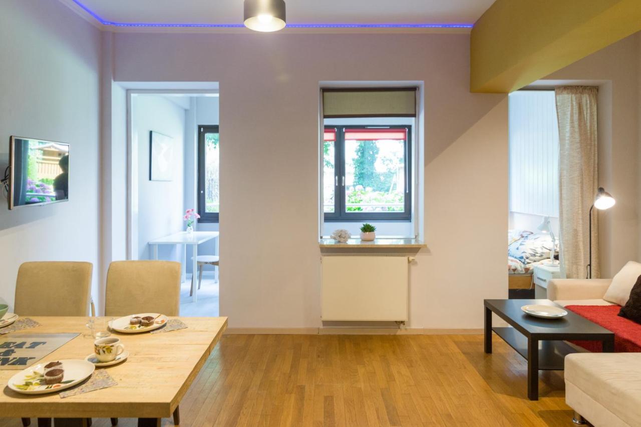 Apartamento Garden Studio In The Old Town Cracovia Exterior foto
